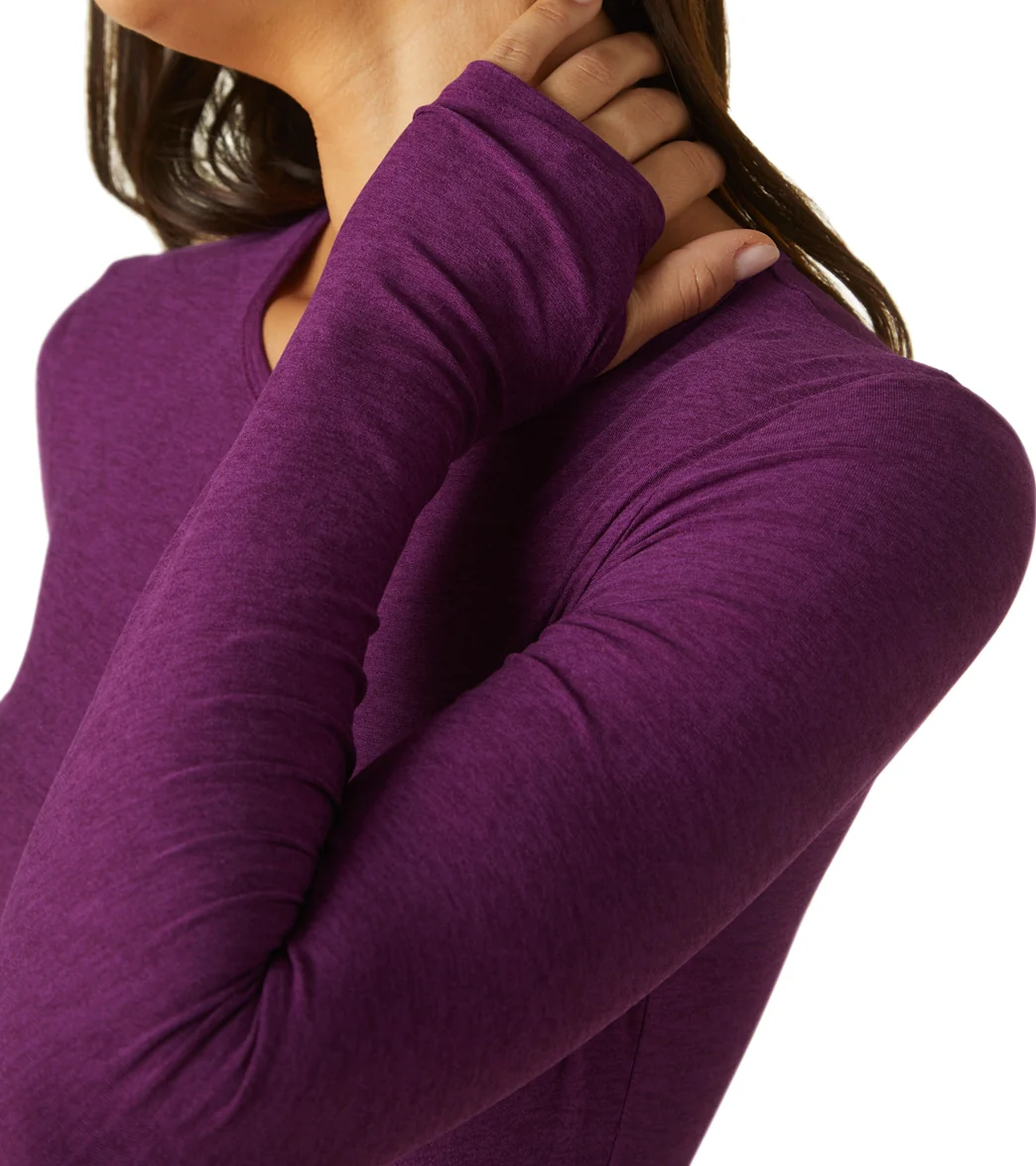 Beyond Yoga Featherweight Spacedye Classic Crew Pullover