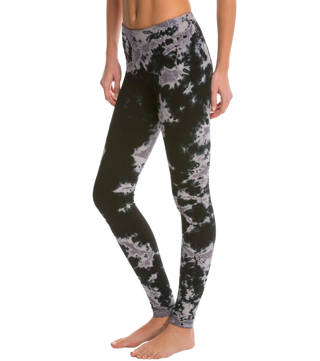 Hard Tail Flat Waist Cotton Ankle Yoga Leggings