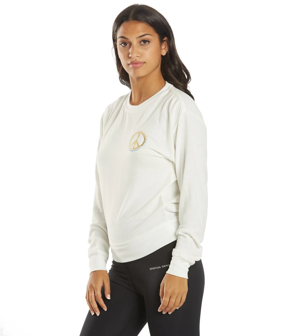 Spiritual Gangster Harmony Crew Neck Savasana Pullover