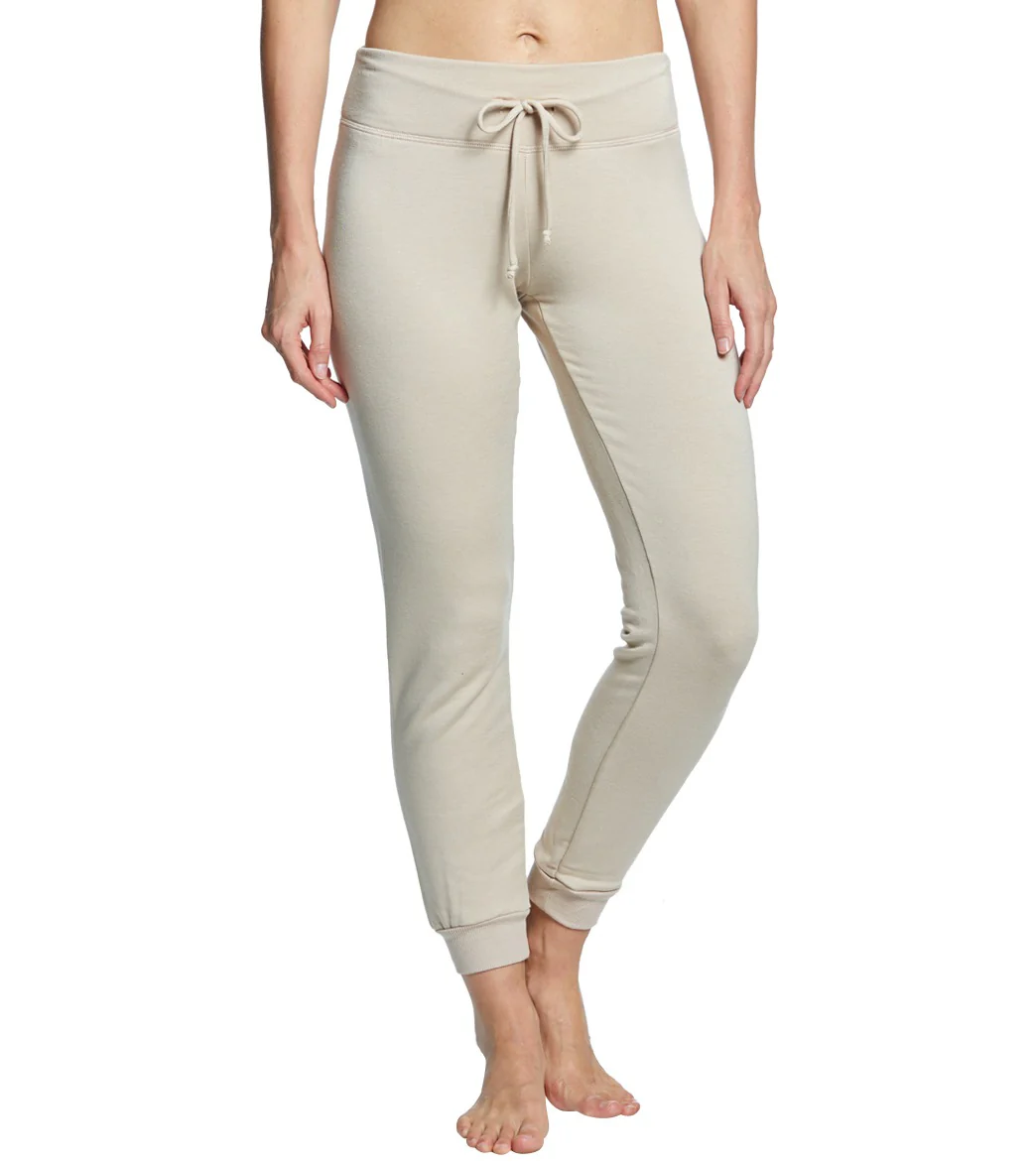 Beyond Yoga Cozy Fleece Lounge Around Midi Joggers