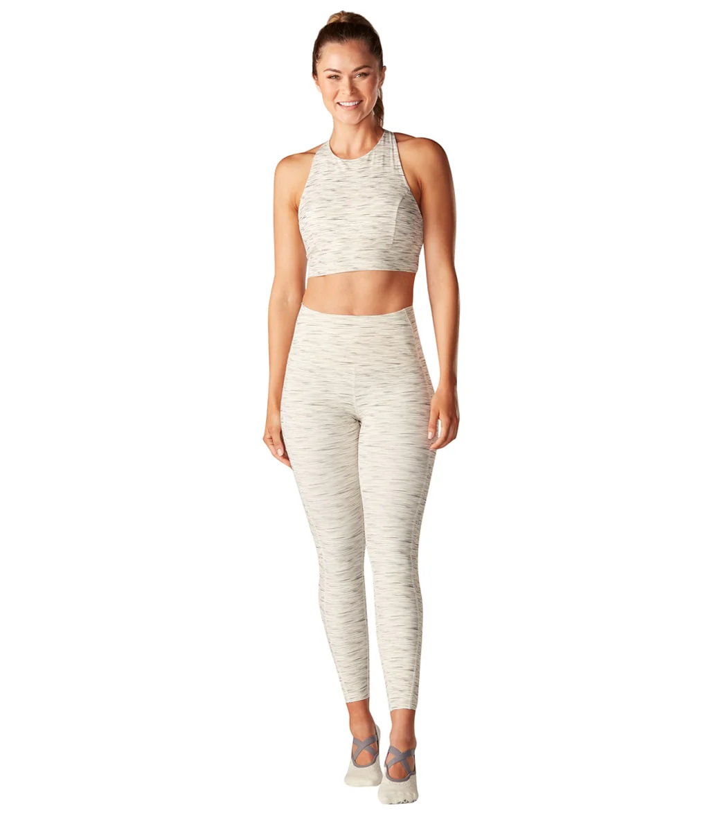 Tavi High Waisted Eyelet 7/8 Yoga Leggings