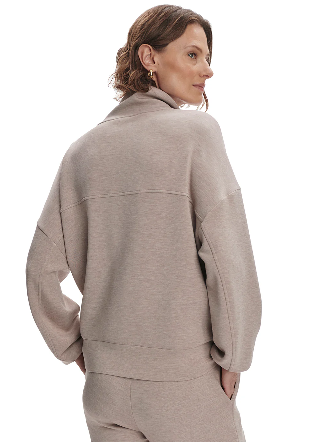 Varley Garcia Zip Through Sweat