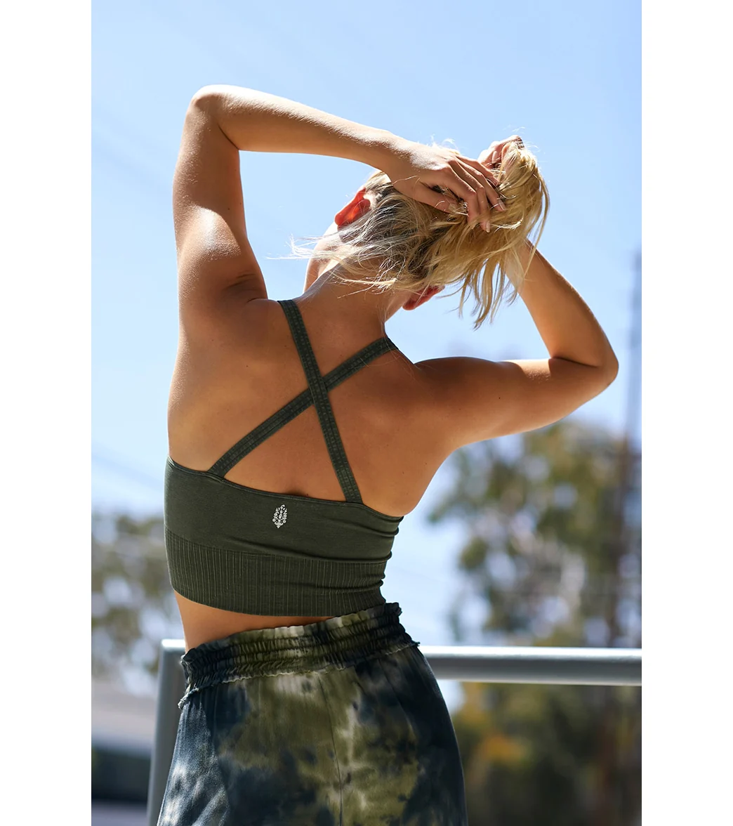 Free People Movement Good Karma Crop Yoga Top