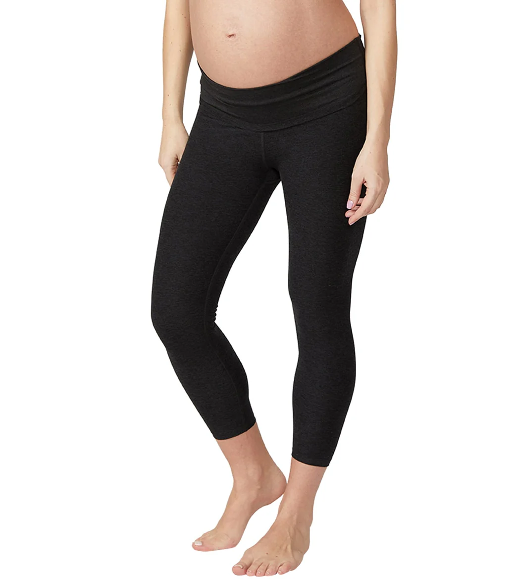 Beyond Yoga Spacedye Love the Bump Capri Maternity Leggings