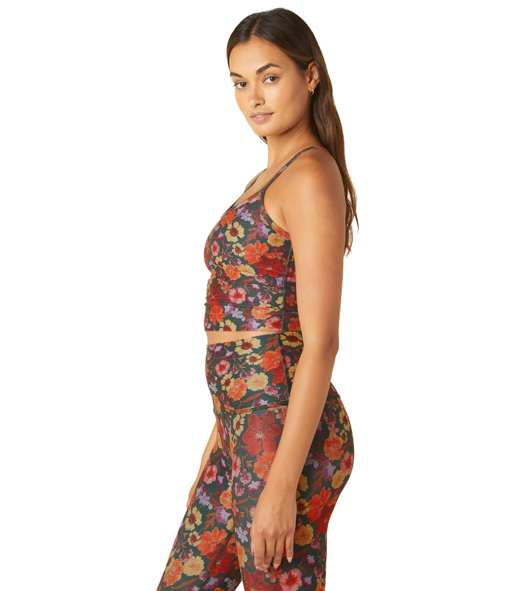 Beyond Yoga Spacedye Printed Slim Racerback Cropped Tank