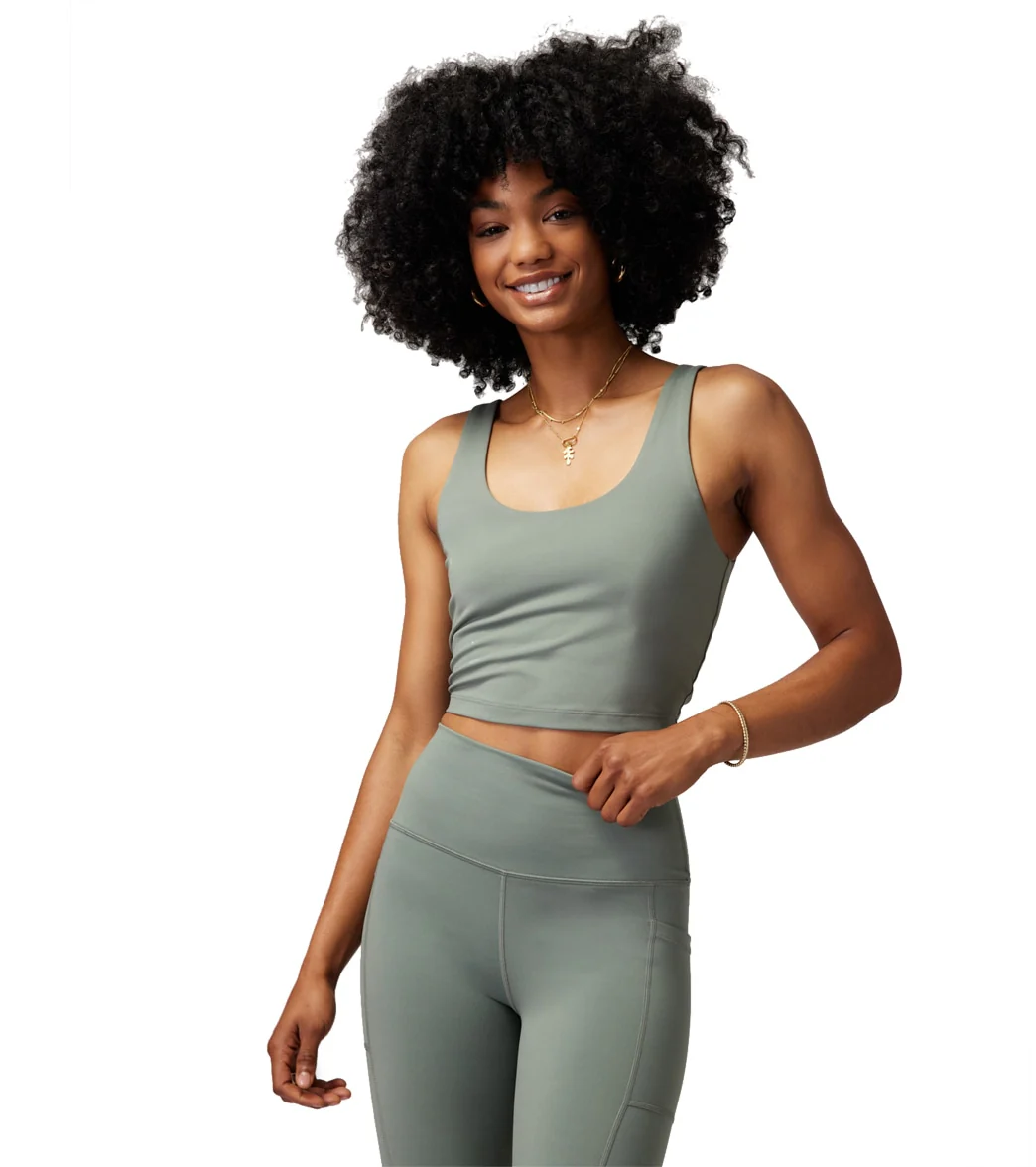 Spiritual Gangster Indie Dream Tech Eco Jersey Crop