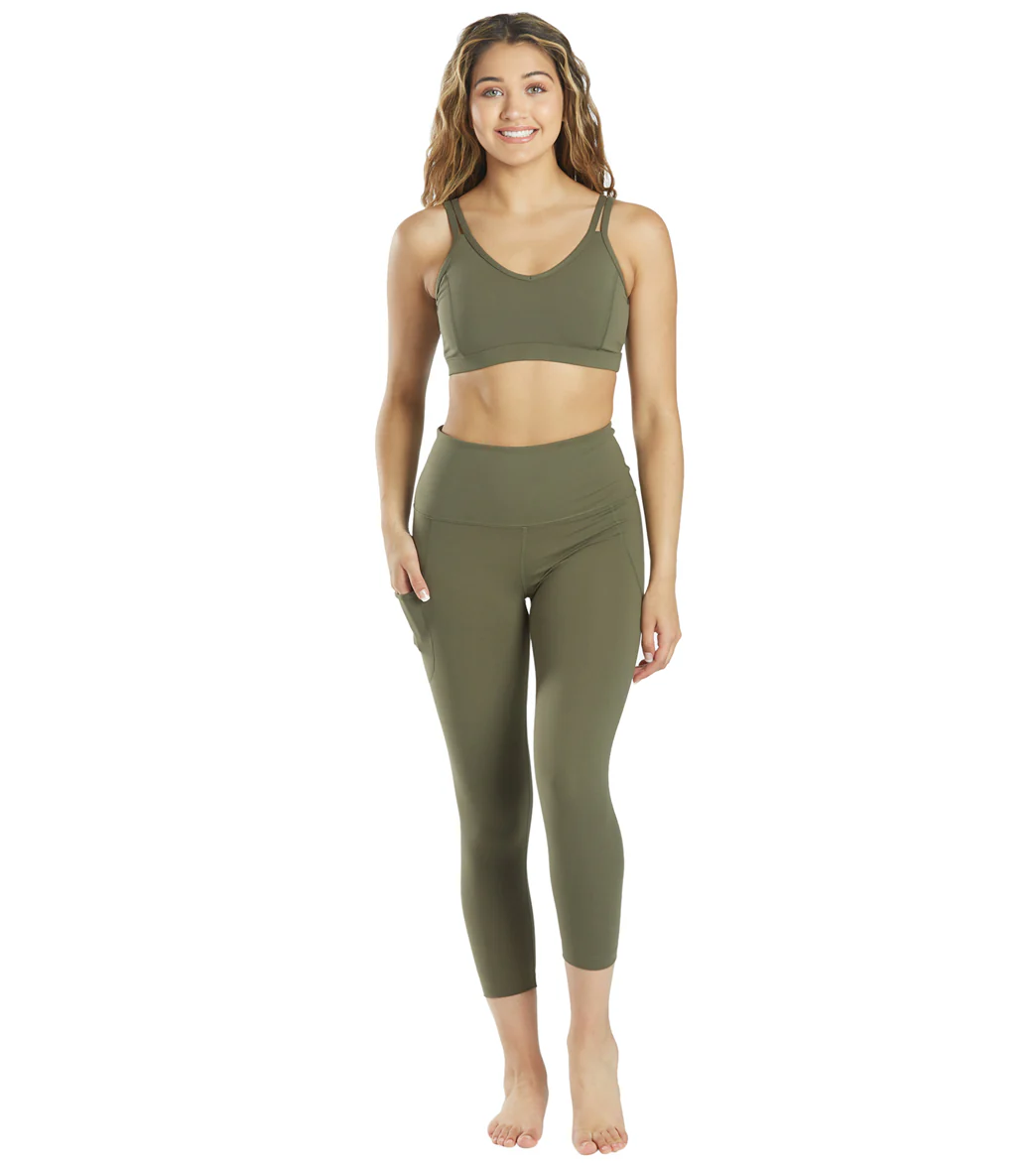 Everyday Yoga High Waisted Go-To Pocket Capri Crop 21