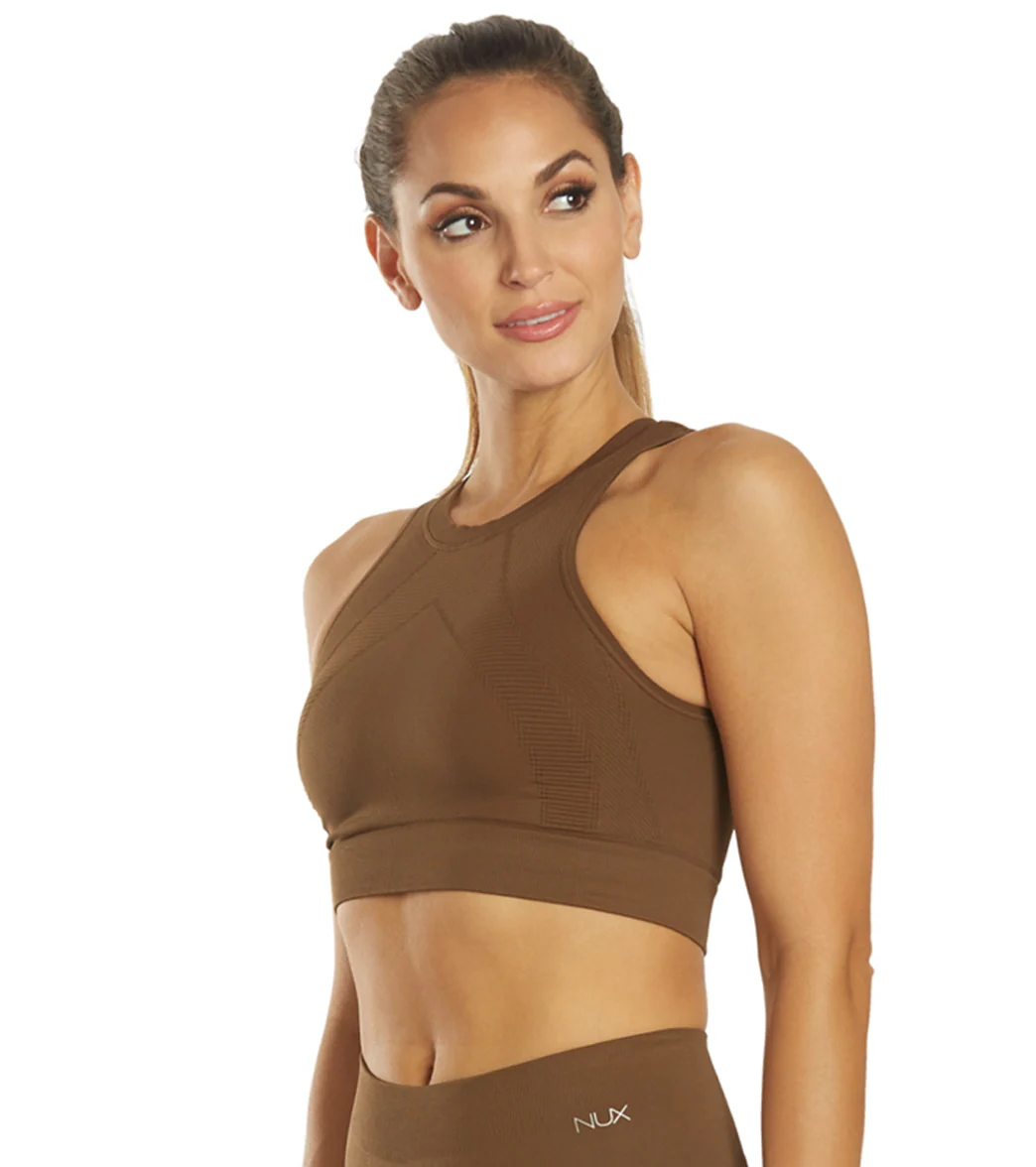 NUX One By One Seamless Yoga Crop Top