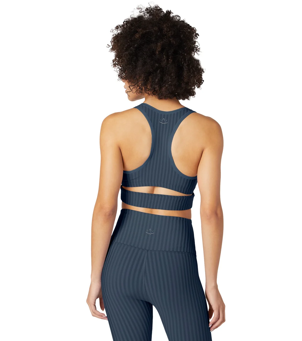Beyond Yoga Work It Over Long Line Bra