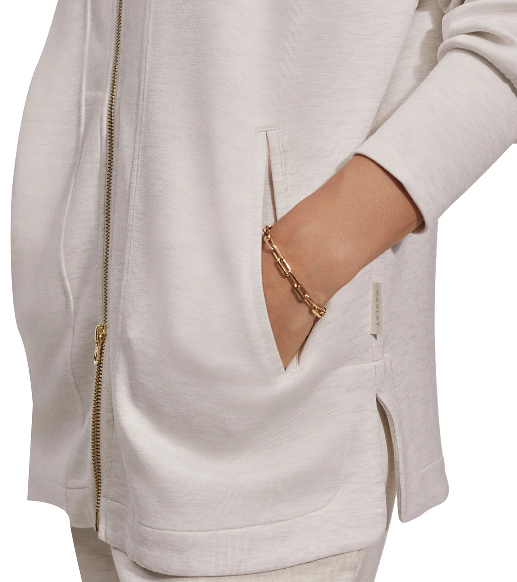 Varley Raleigh Zip Through Sweater