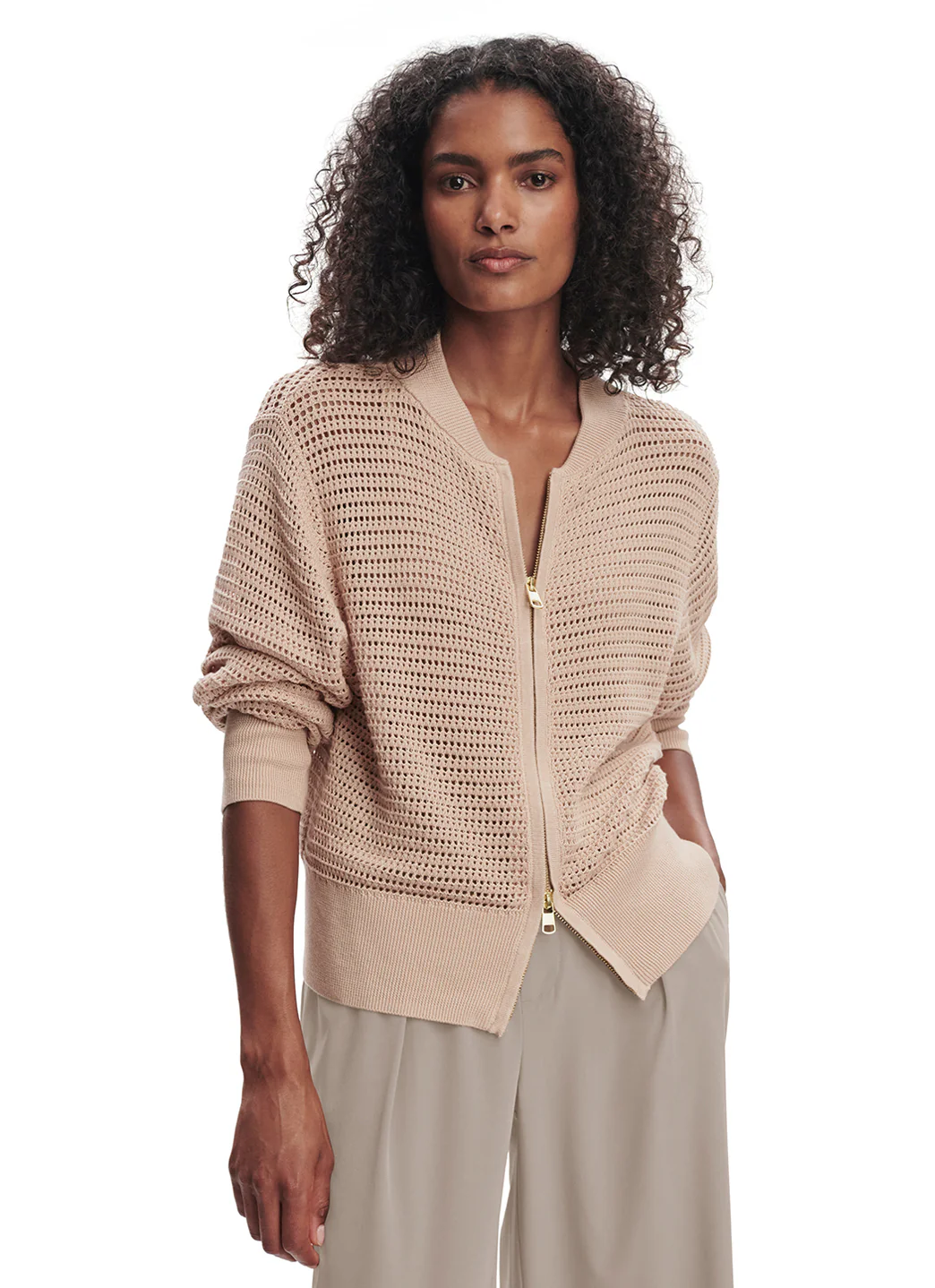Varley Lai Lightweight Knit Jacket
