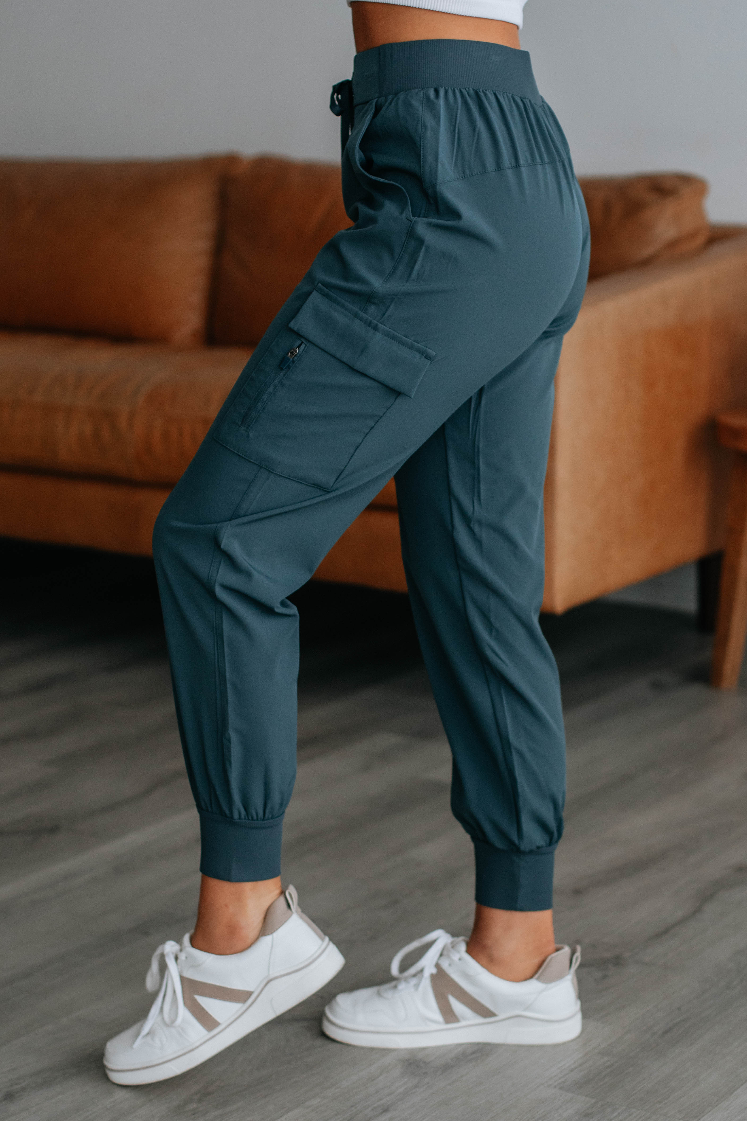 Malena Active Joggers - Peacock