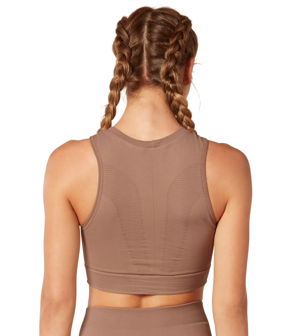 NUX One By One Seamless Yoga Crop Top