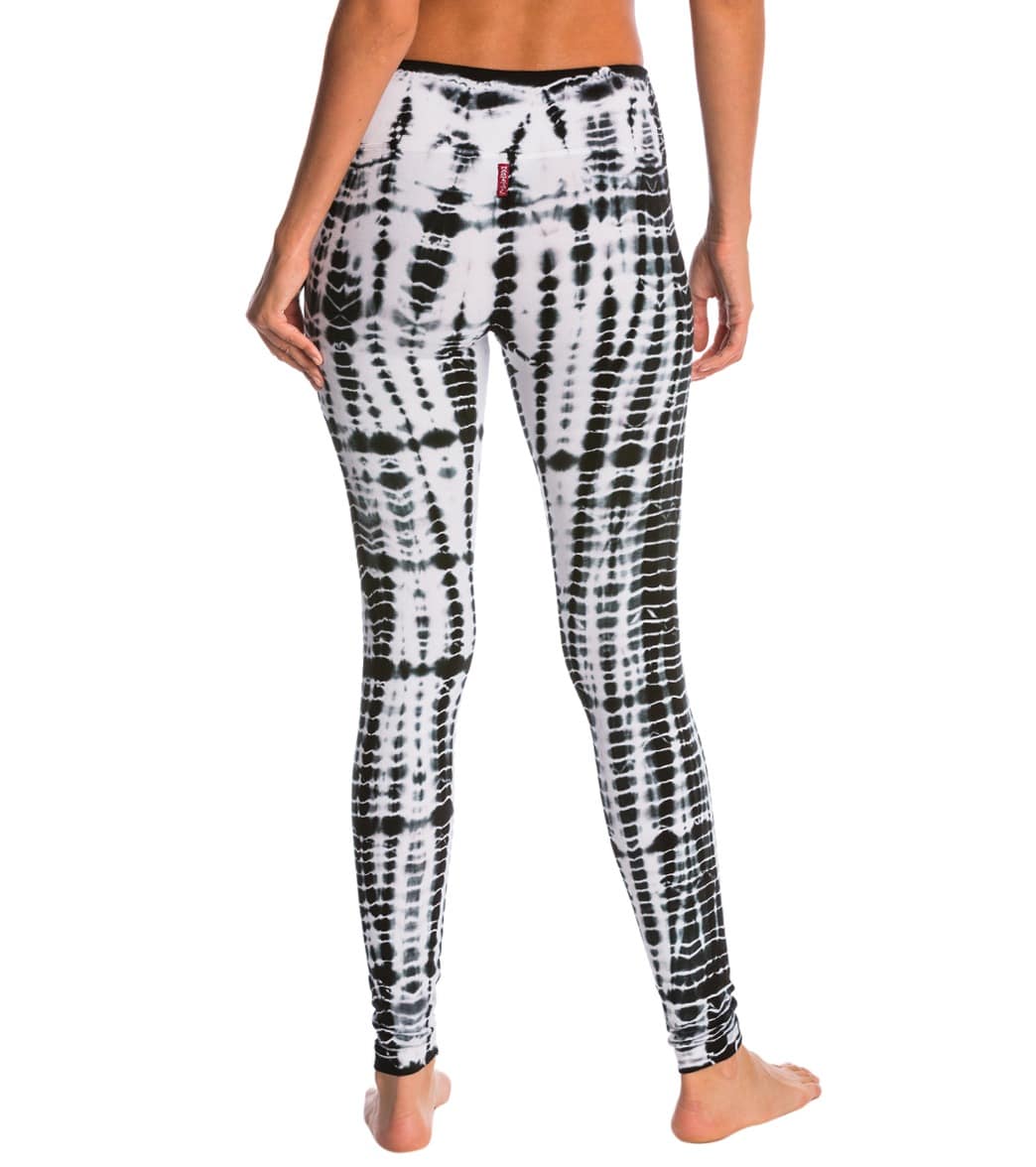 Hard Tail Flat Waist Cotton Ankle Yoga Leggings