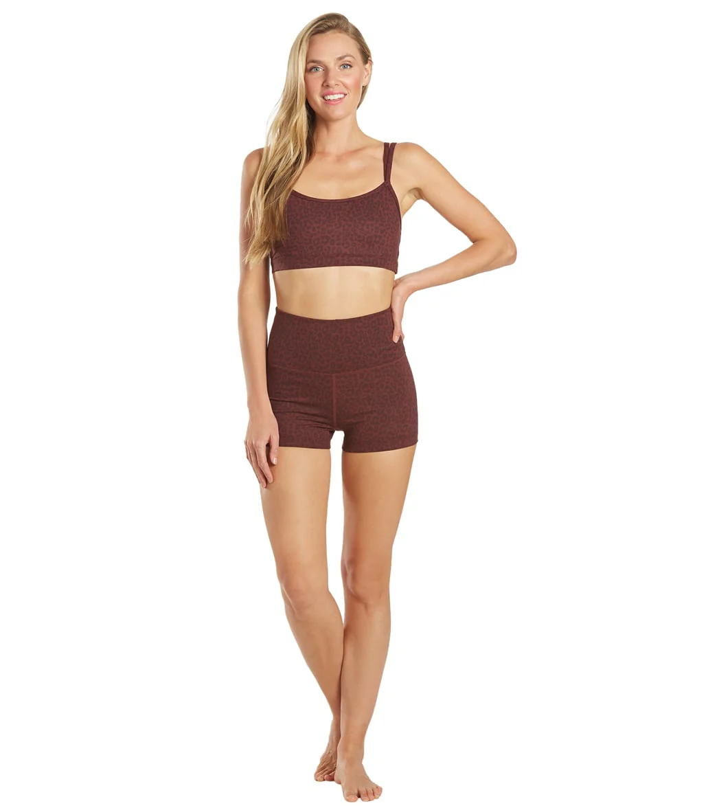 Everyday Yoga Wholesome Cheetah Sports Bra