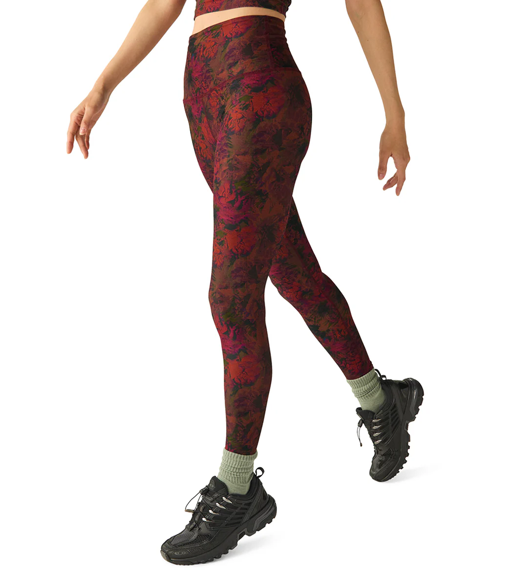 Beyond Yoga Spacedye Printed Caught In The Midi Yoga Leggings