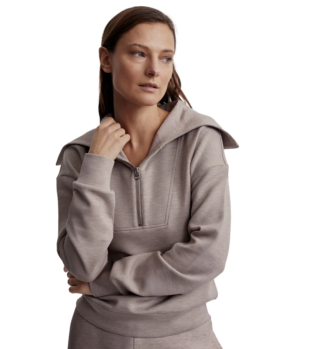 Varley Yates Half Zip Sweat