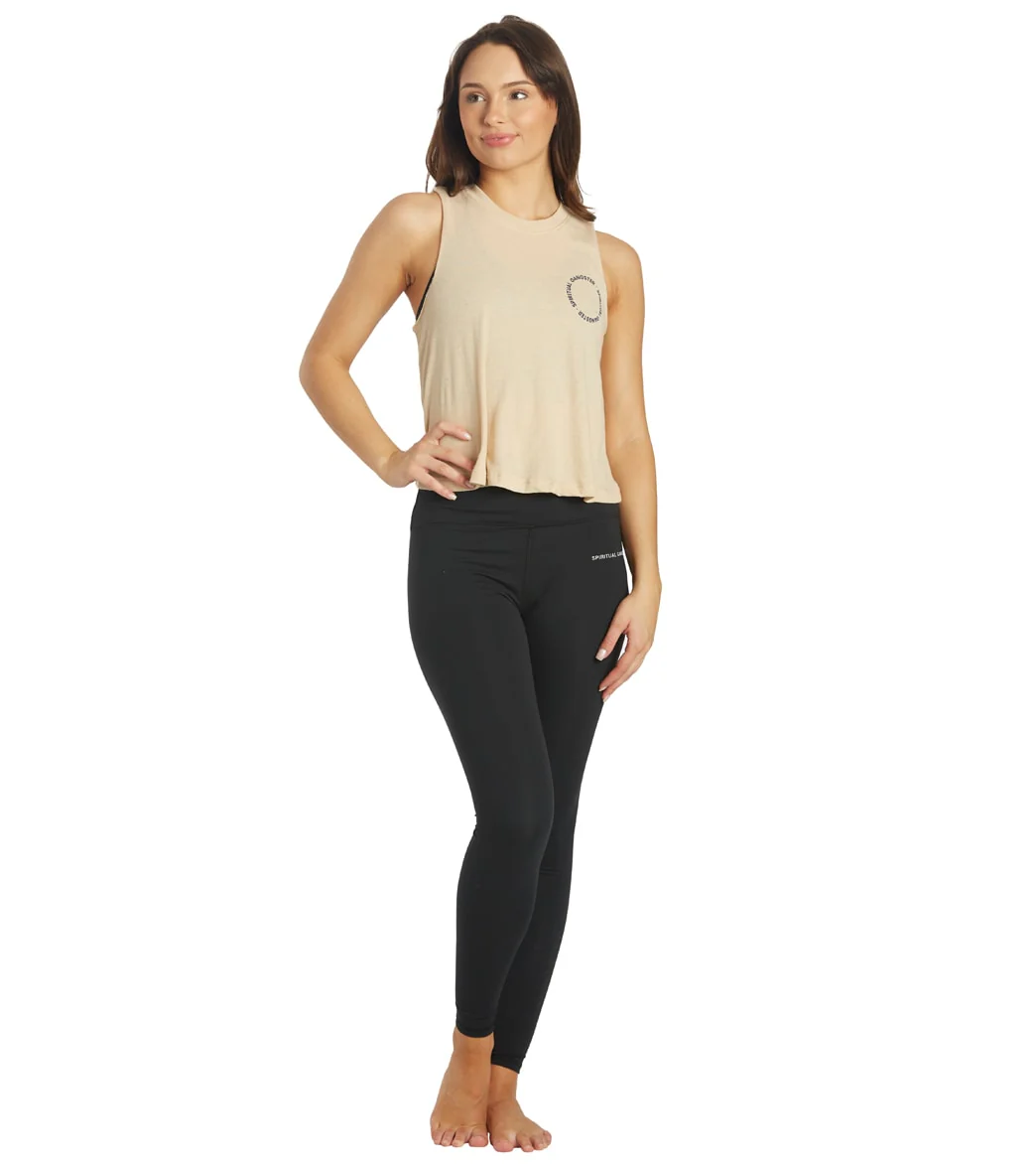 Spiritual Gangster Being Crop Tank