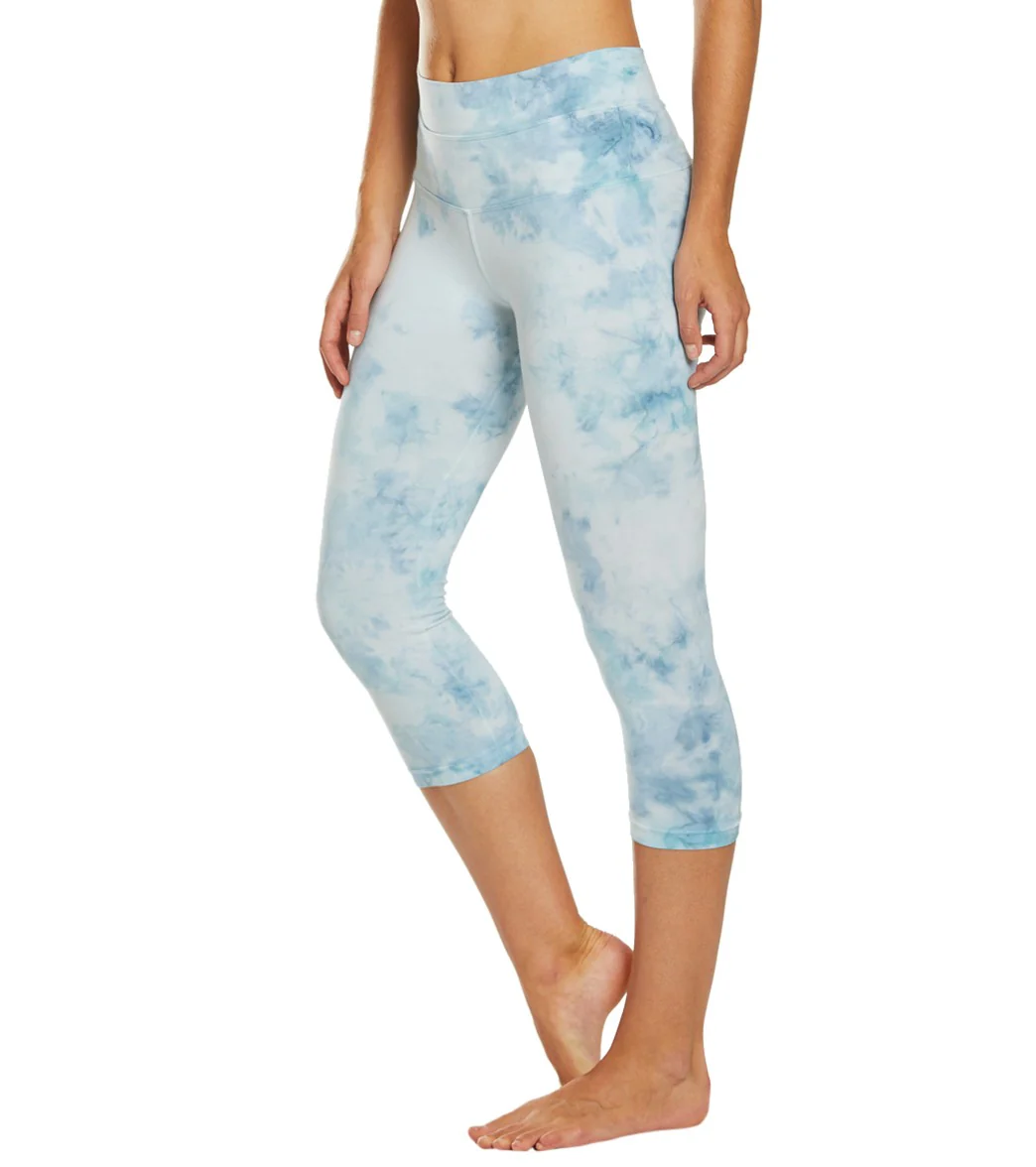 Hard Tail High Rise Cotton Yoga Capris
