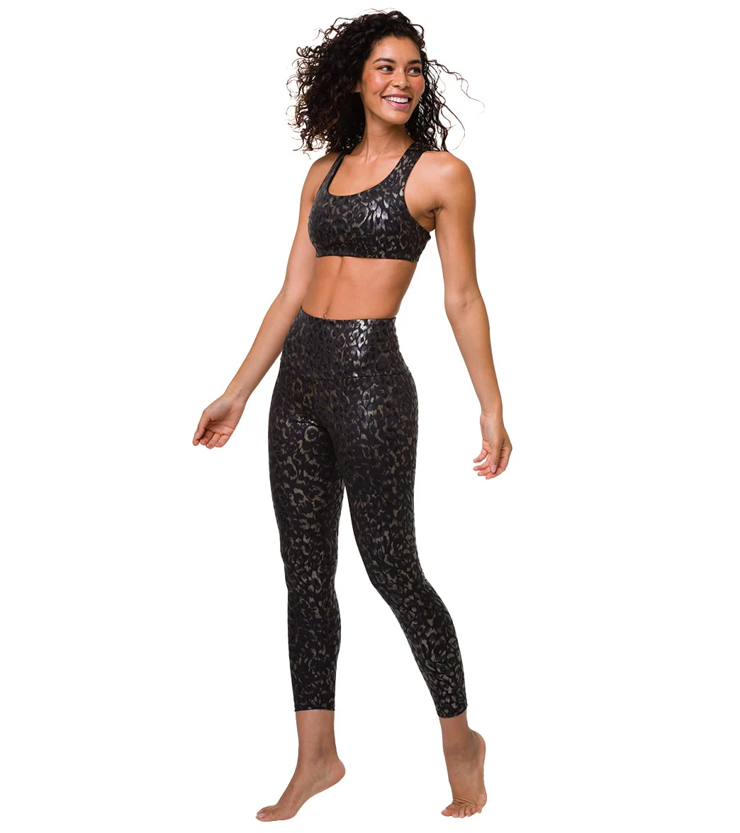 Onzie Printed Foil 7/8 Yoga Leggings