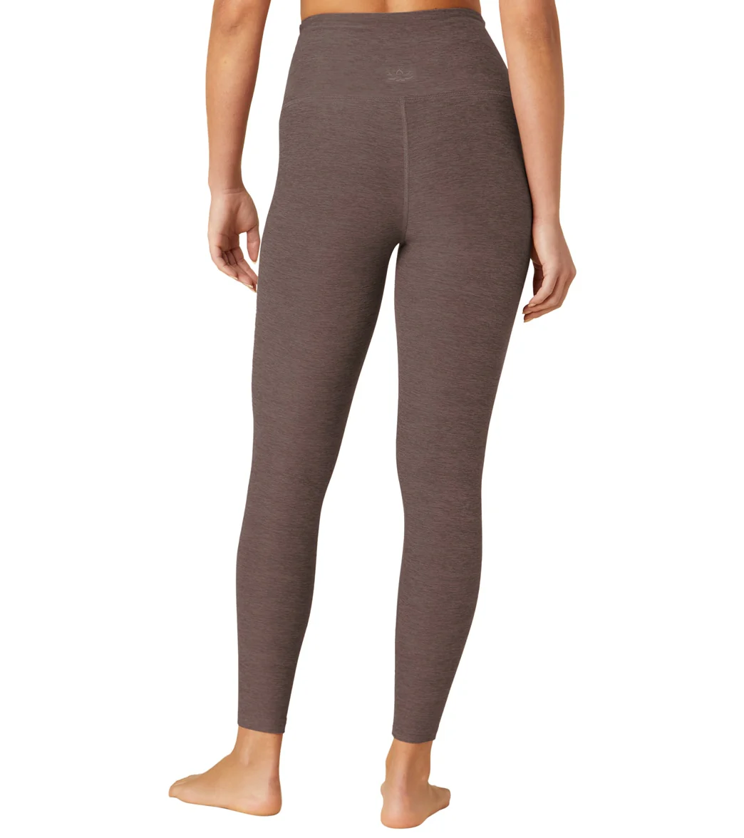 Beyond Yoga Spacedye High Waisted Caught In The Midi 7/8 Yoga Leggings Woodland Heather