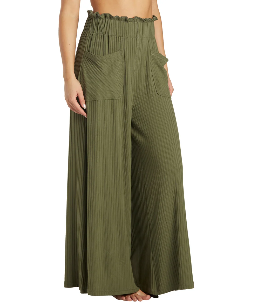 Free People Blissed Out Wide Leg Pants