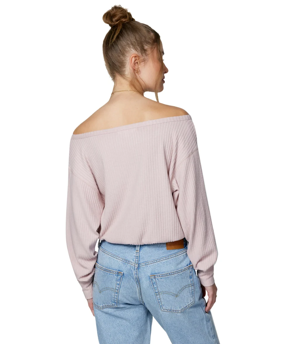 Spiritual Gangster Ballet Rib Banded Hem Vida