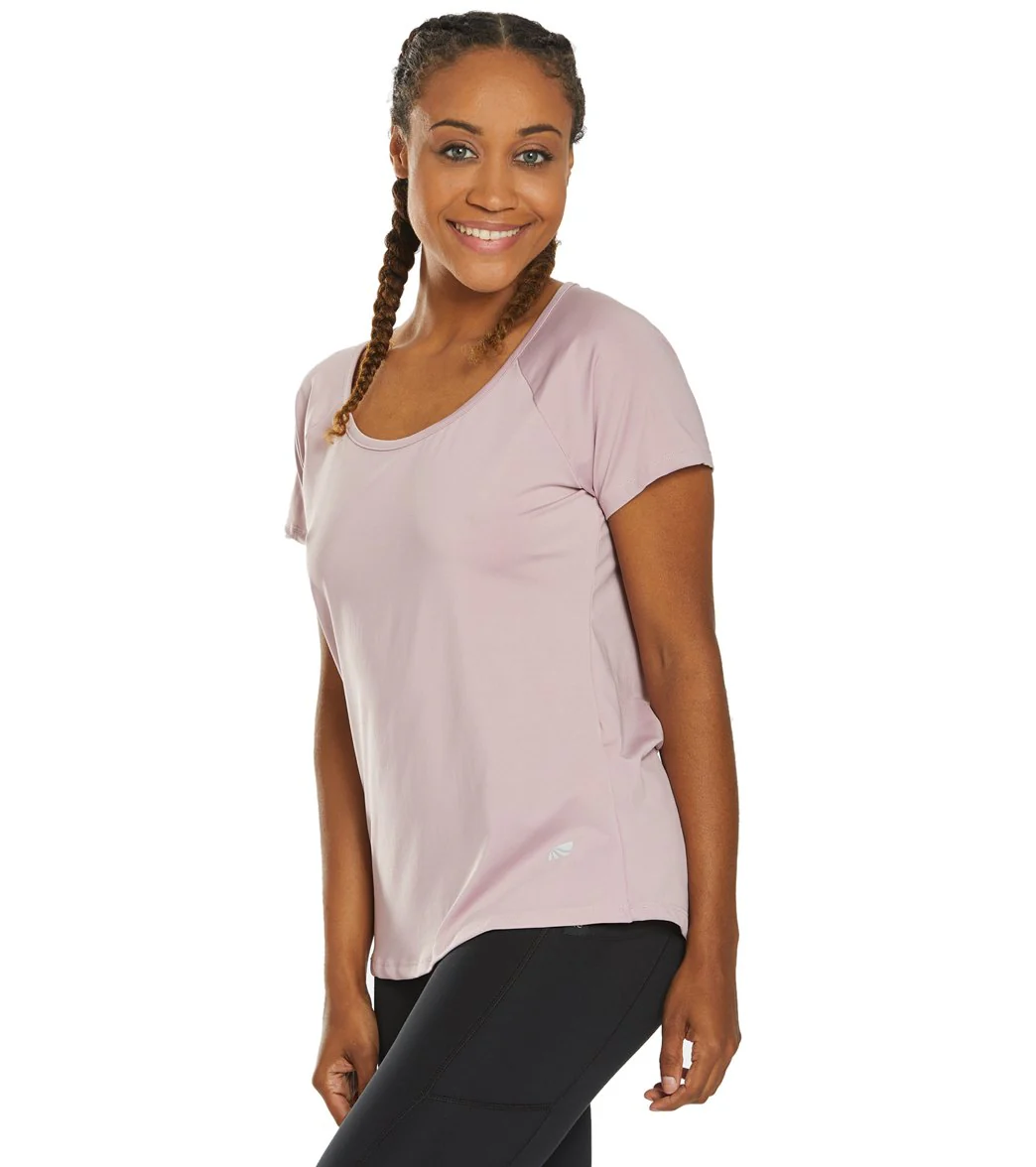 Marika Huntington Short Sleeve Yoga Tee