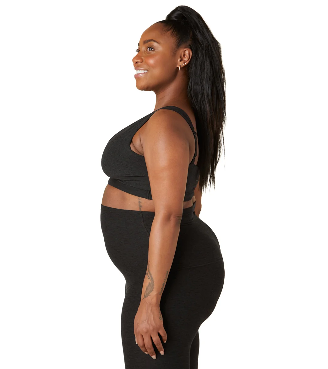 Beyond Yoga Spacedye Criss Crossover Maternity Nursing Bra