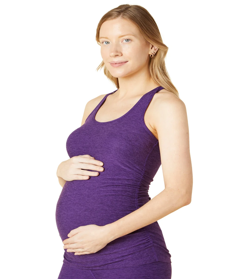 Beyond Yoga Maternity Travel Racerback Tank