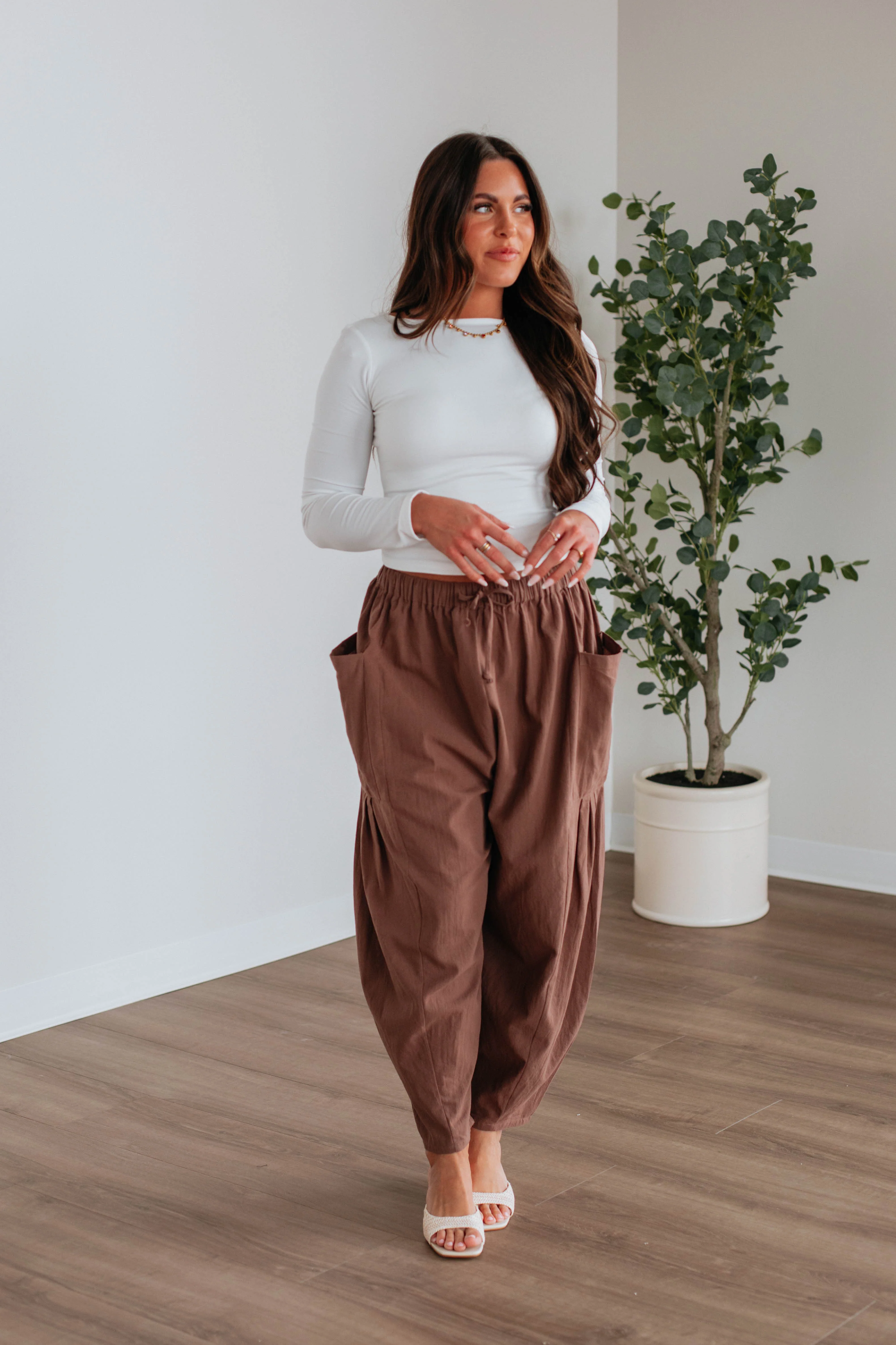 Adeera Pants - Mocha