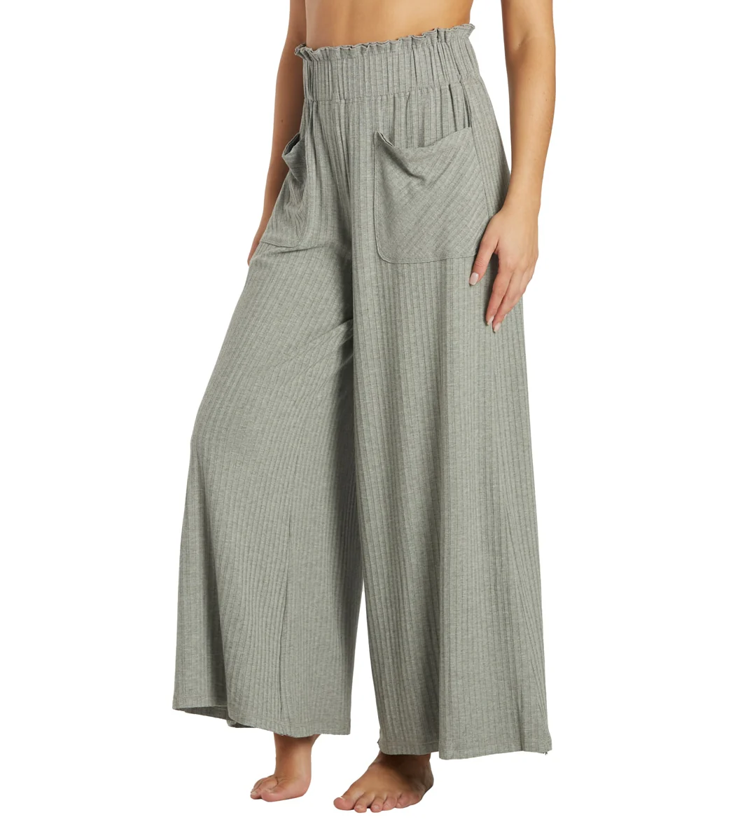 Free People Blissed Out Wide Leg Pants