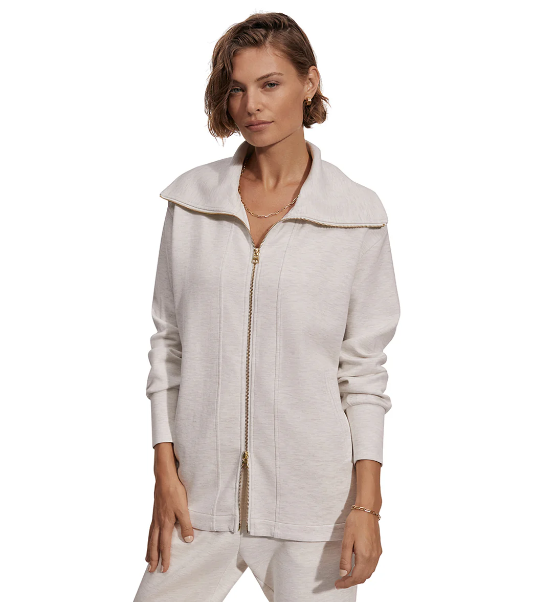 Varley Raleigh Zip Through Sweater