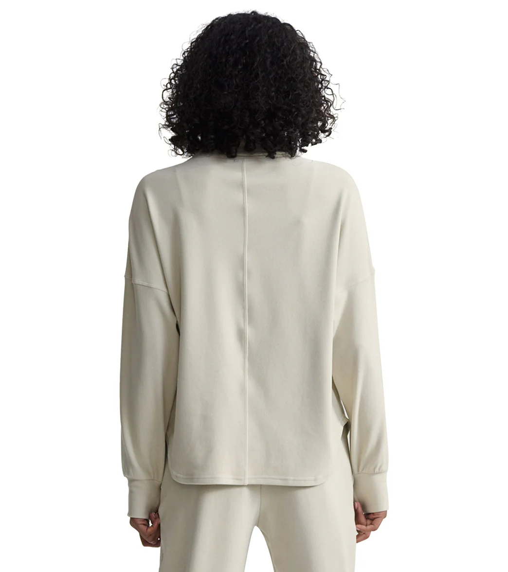 Varley Rainer Roll Neck Brushed Rib Jumper