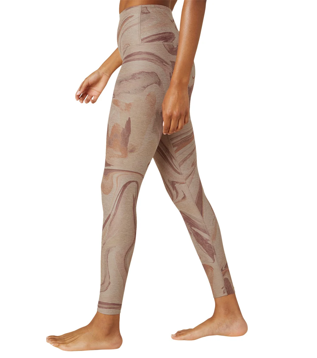 Beyond Yoga Spacedye Printed Caught In The Midi Yoga Leggings