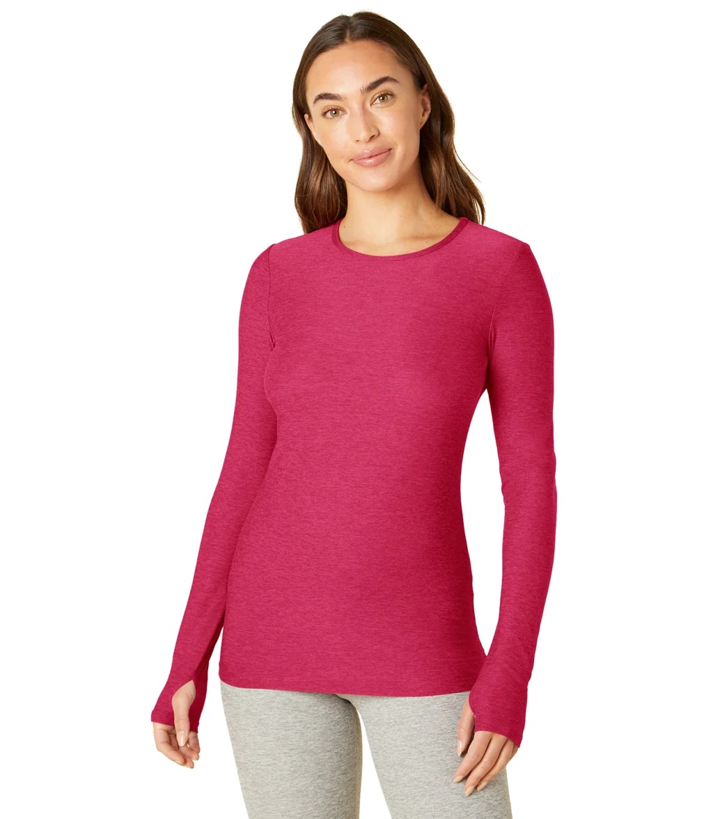 Beyond Yoga Featherweight Spacedye Classic Crew Pullover