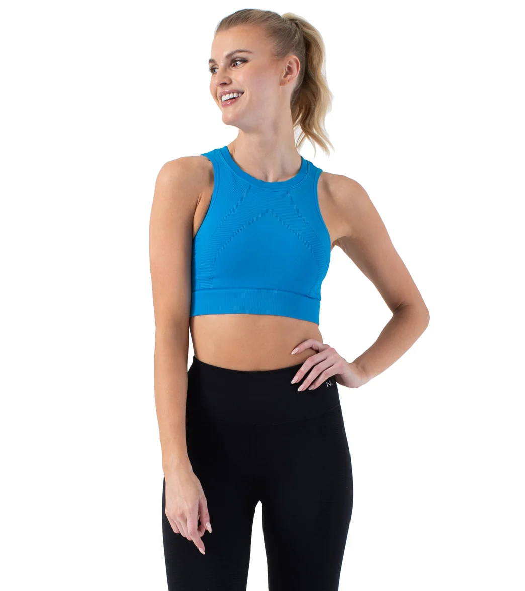 NUX One By One Seamless Yoga Crop Top