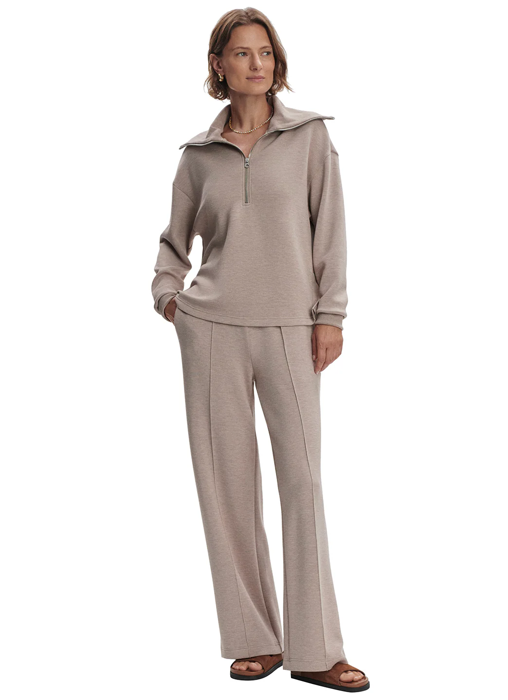 Varley Larson Half Zip Sweatshirt