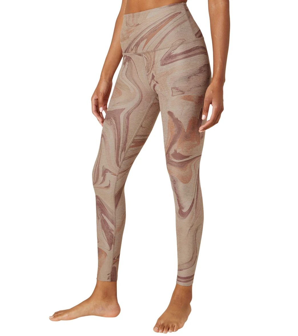 Beyond Yoga Spacedye Printed Caught In The Midi Yoga Leggings