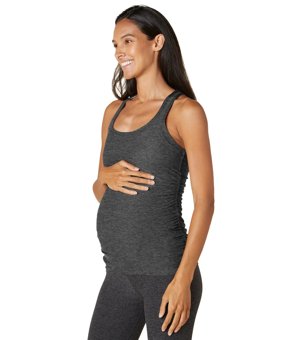 Beyond Yoga Maternity Travel Racerback Tank