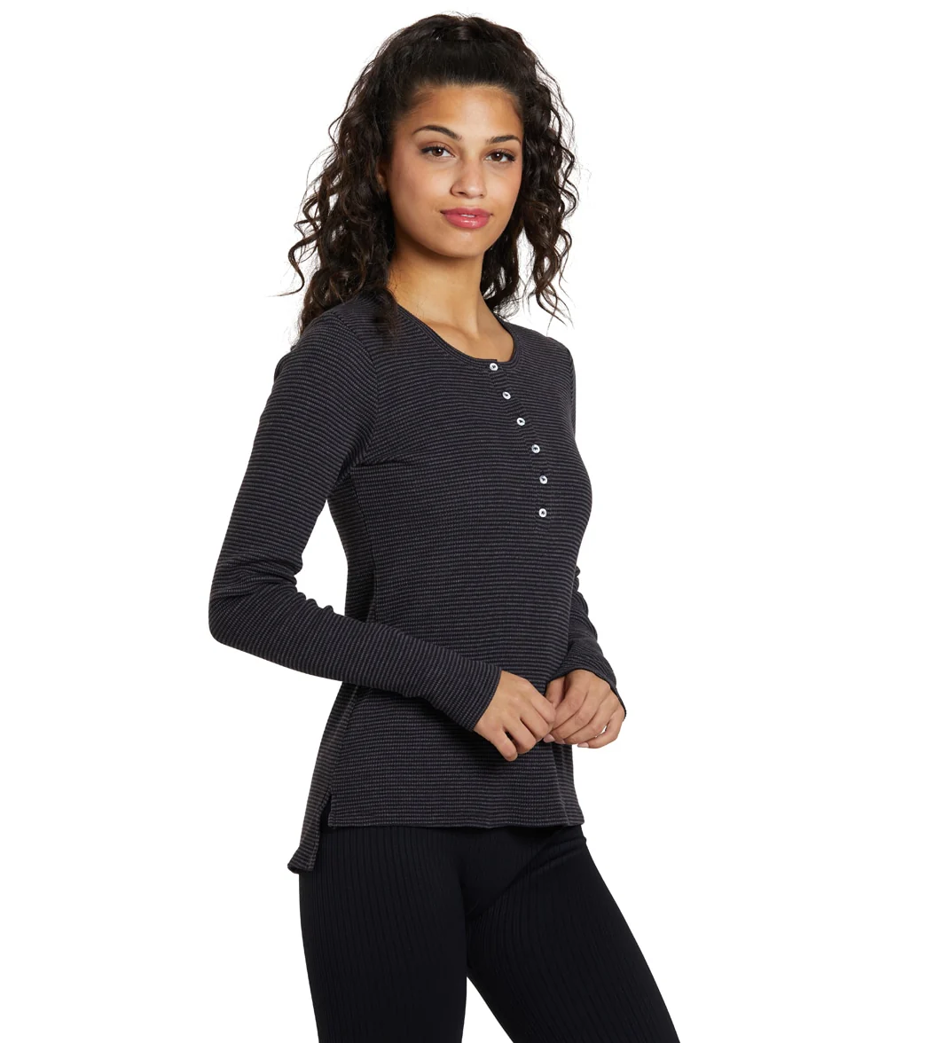 NUX Henley Long Sleeve