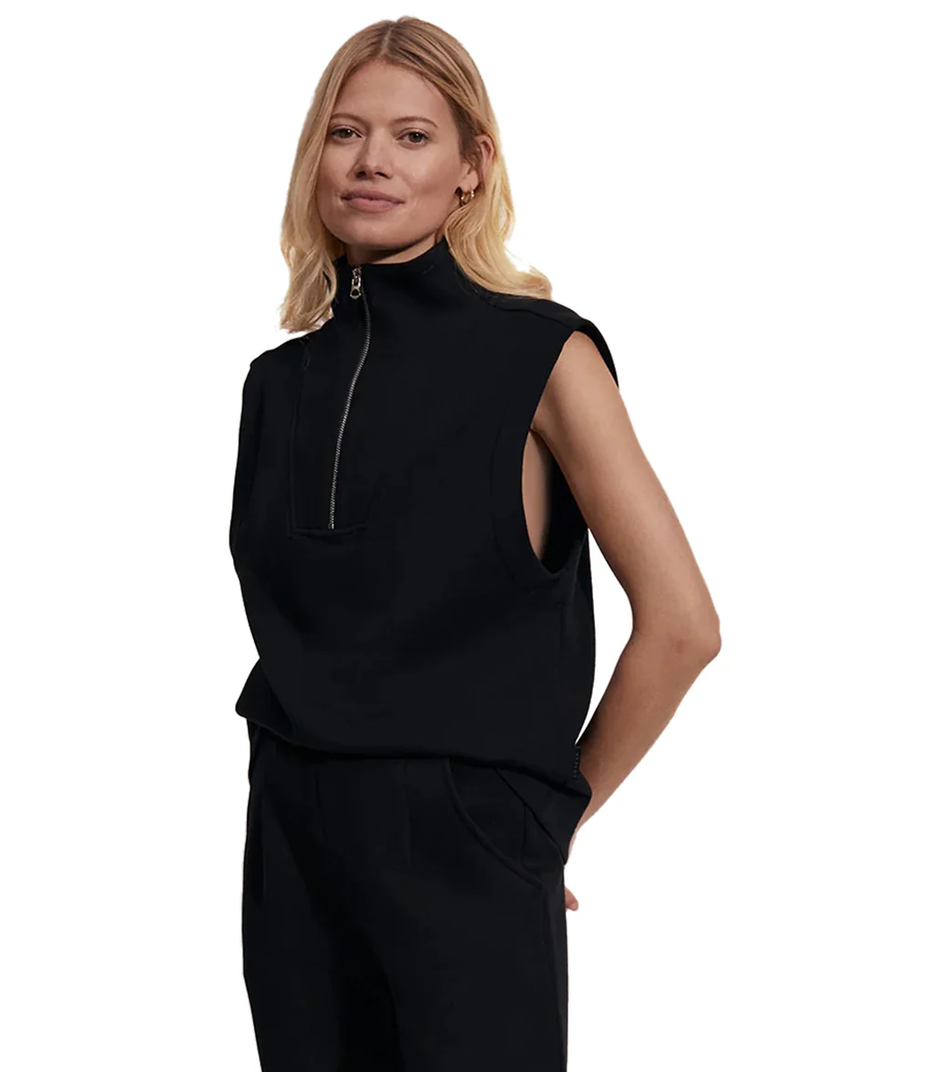 Varley Magnolia Half Zip Tank