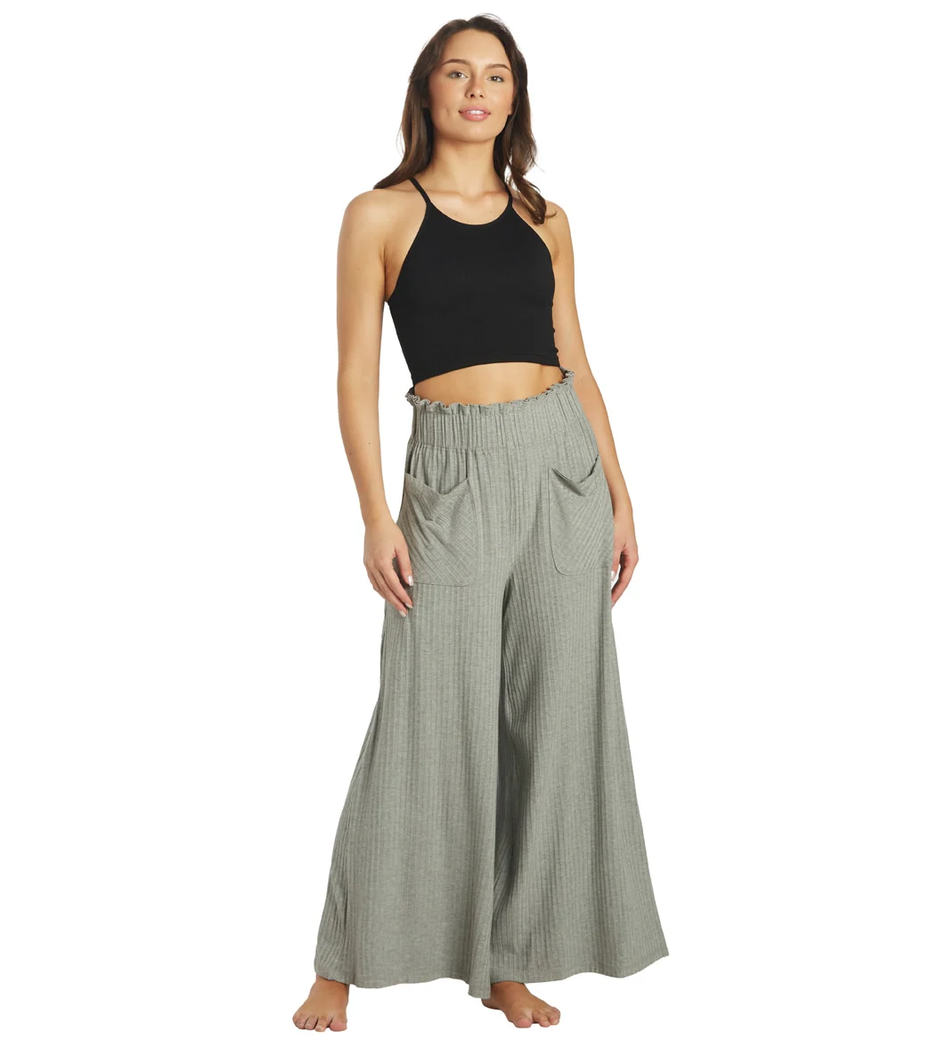 Free People Blissed Out Wide Leg Pants