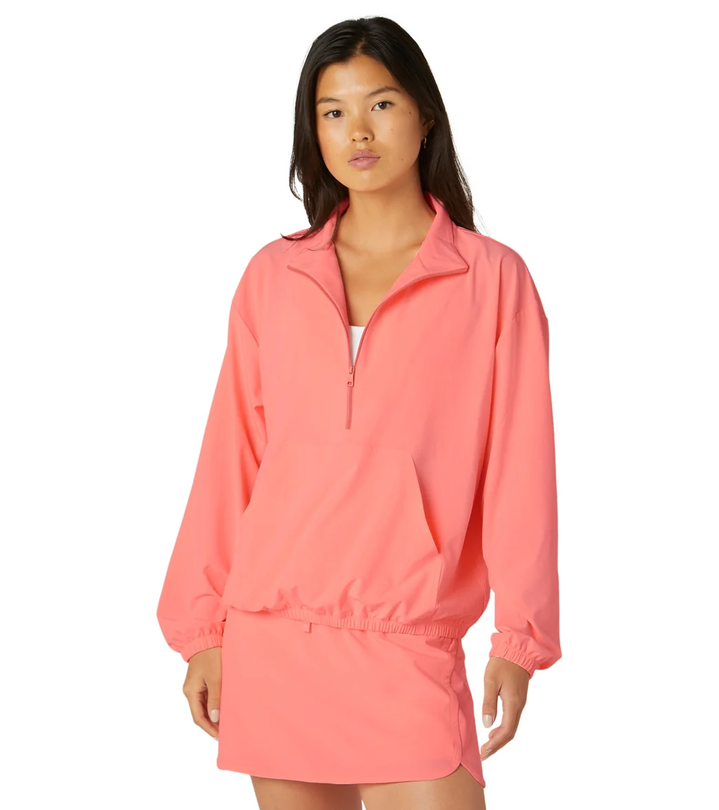 Beyond Yoga In Stride Half Zip Pullover