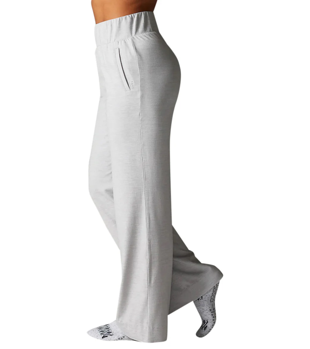 Tavi Brushed Tec Knit Wide Leg Pant