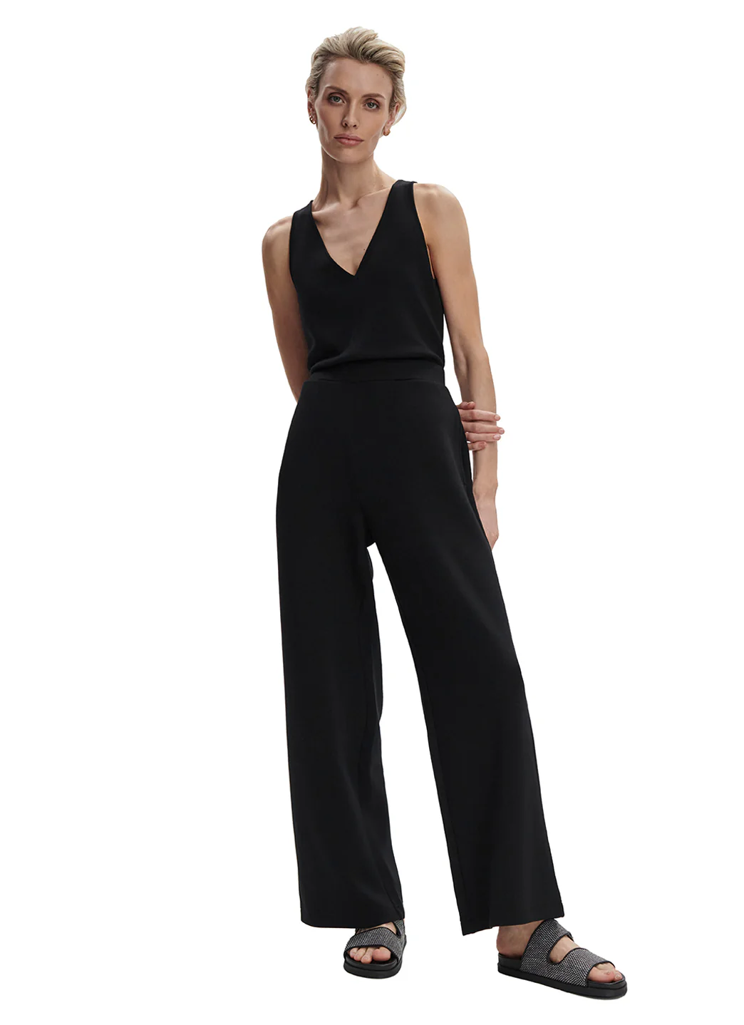 Varley Alina Wide Leg Jumpsuit