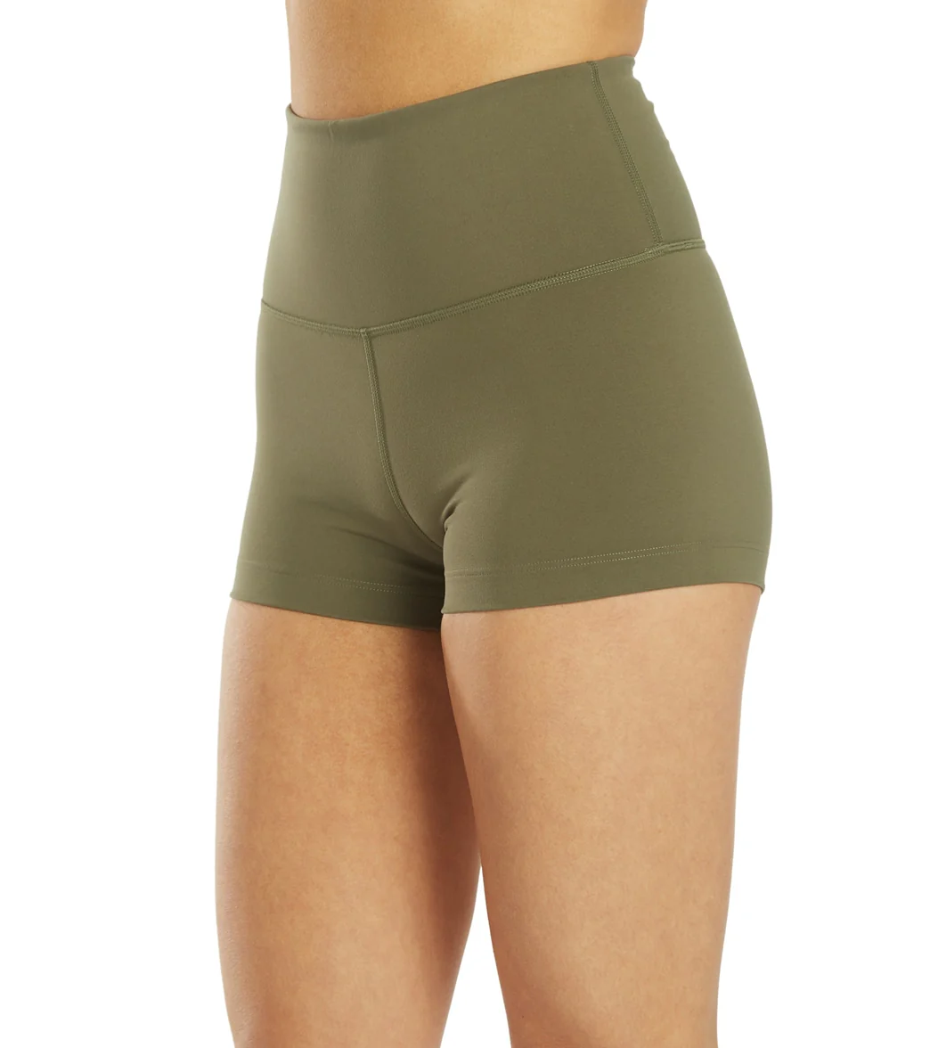 Everyday Yoga Uphold Solid High Waisted Hot Yoga shorts 1