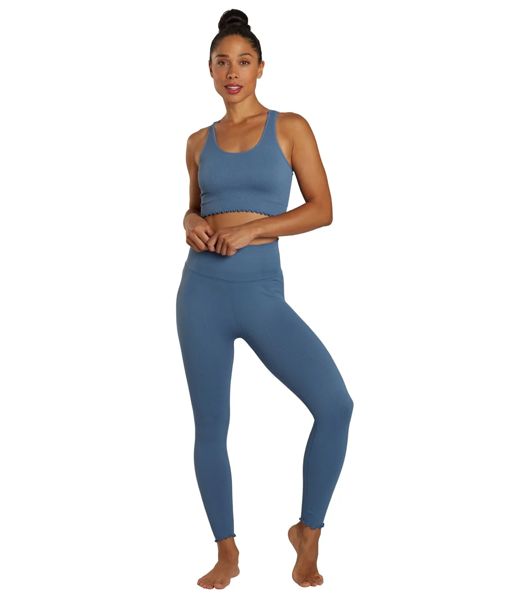 Spiritual Gangster Love Sculpt 7/8 Ruffle Legging