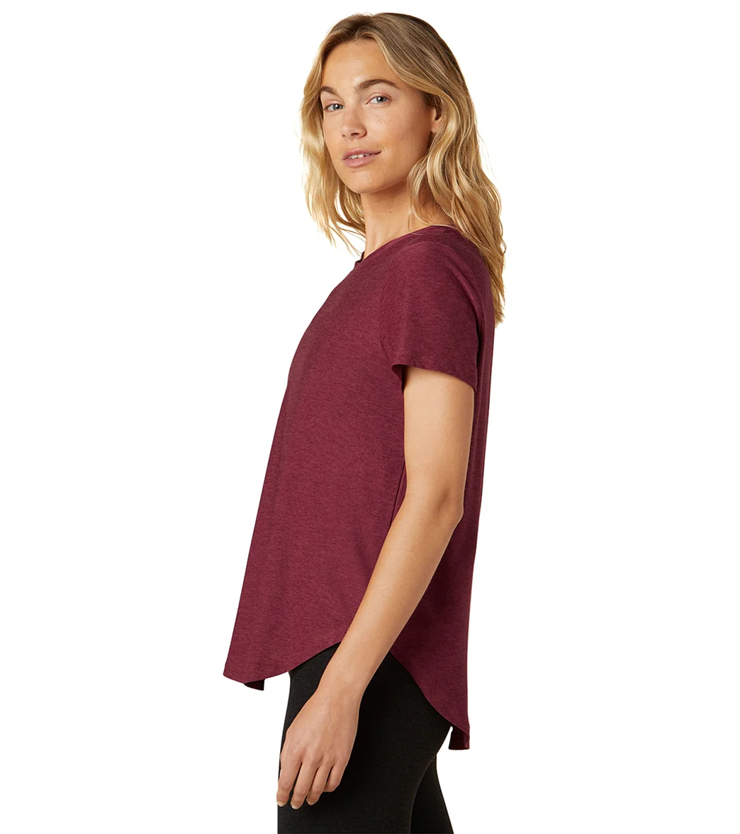 Beyond Yoga Featherweight Spacedye On the Down Low Yoga Tee