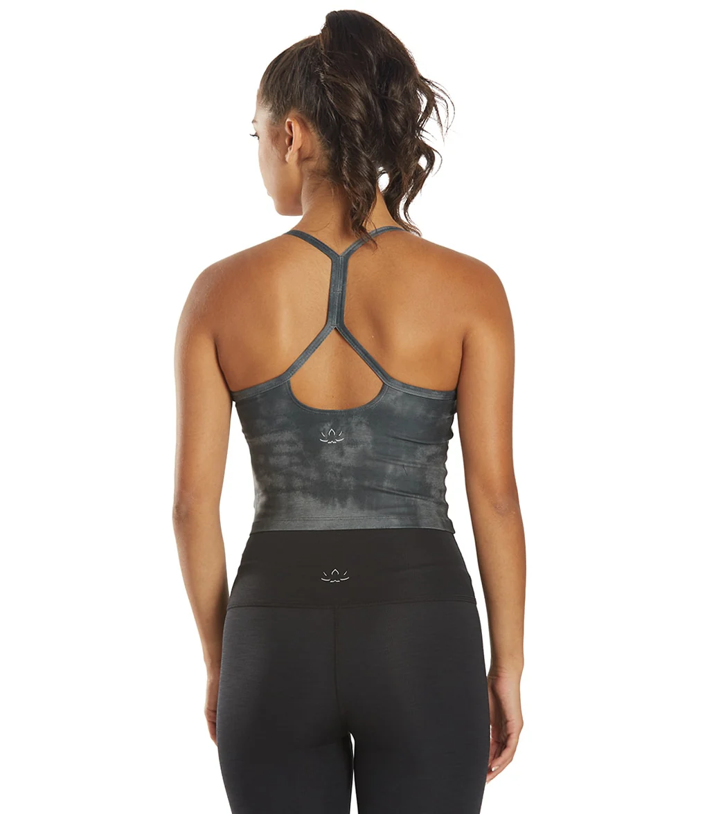Beyond Yoga Spacedye Printed Slim Racerback Cropped Tank